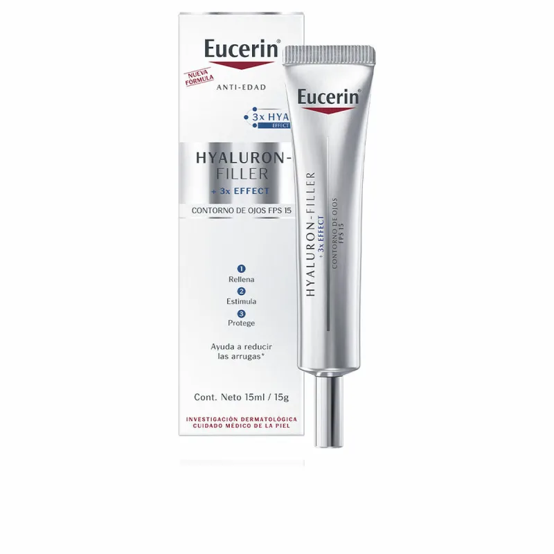 Crema contur ochi, Eucerin Hyaluron Filler SPF15, 15 ml — preț și oferte