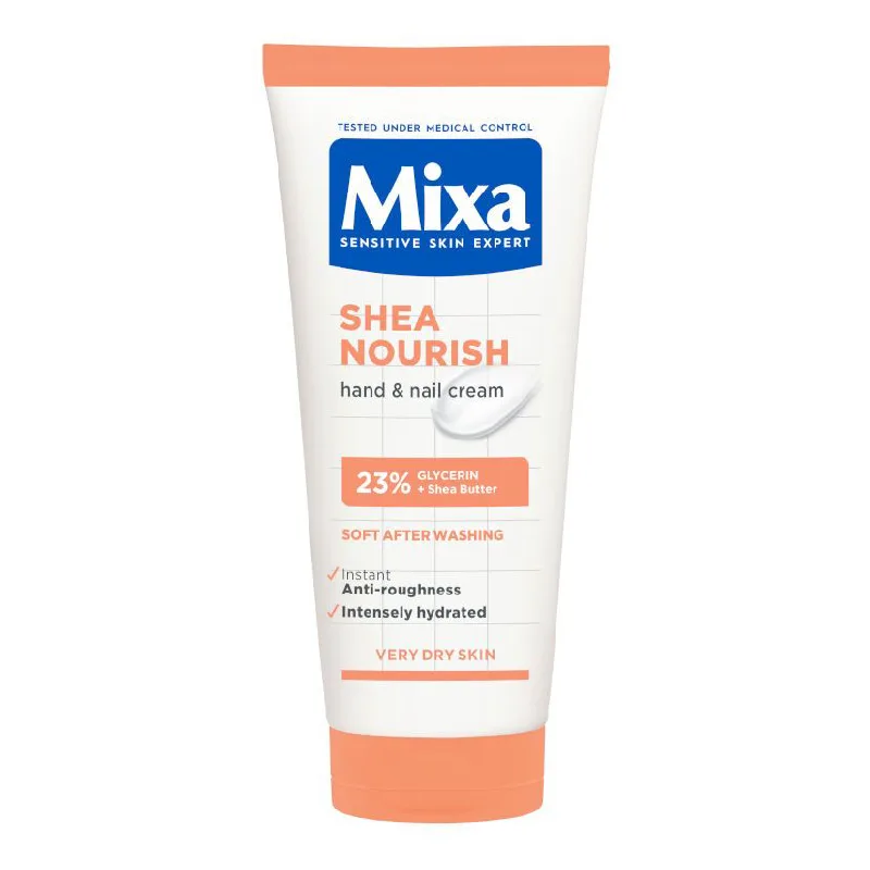 Crema de maini pentru piele foarte uscata Shea Nourish, 100 ml, Mixa — preț și oferte