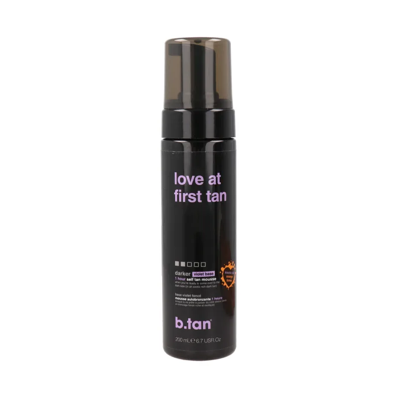 Autobronzant mousse, B.Tan, Love At First Tan, 200 ml, bronz întunecat rapid — preț și oferte