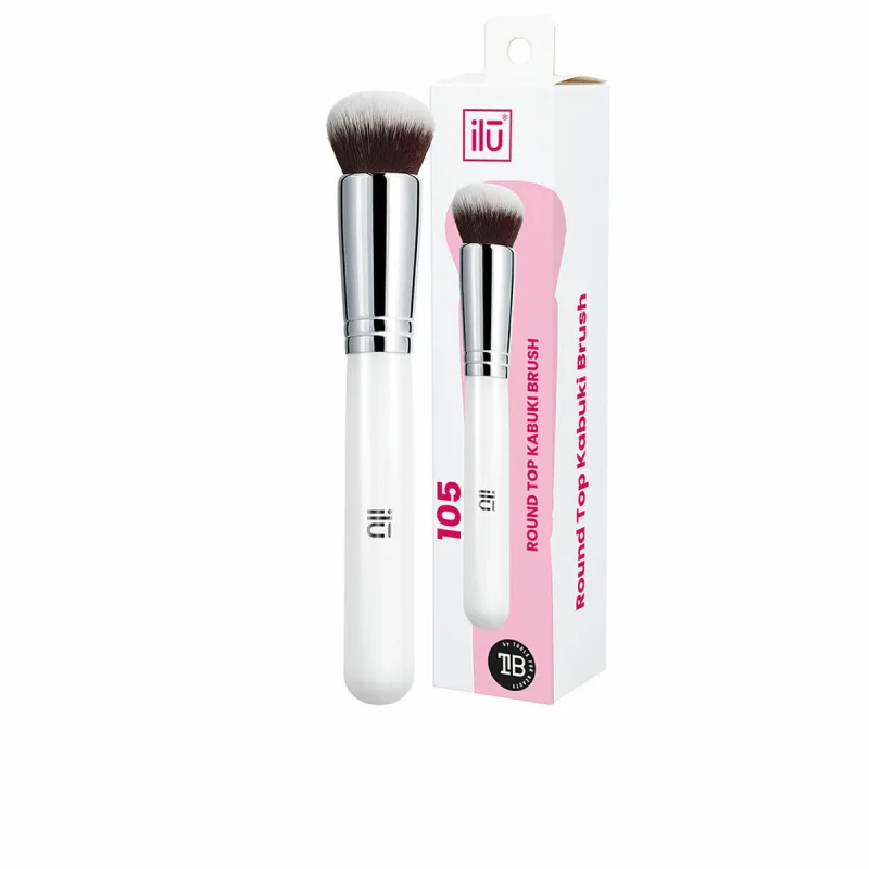 Pensulă machiaj, Ilū, Kabuki Circulară, alb Tb Tools For Beauty — preț și oferte