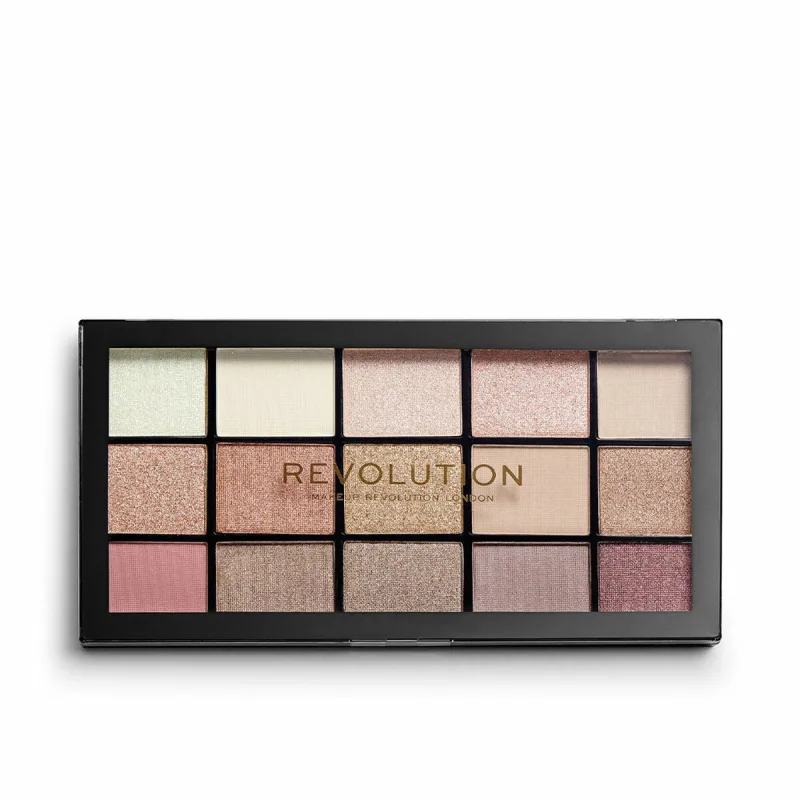 Paletă fard de pleoape, Revolution Beauty, Reloaded Iconic, 3.0, 15 nuanțe, 16.5g — preț și oferte