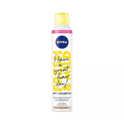 Șampon uscat, NIVEA, Fresh Revive, păr blond, 200 ml — preț și oferte