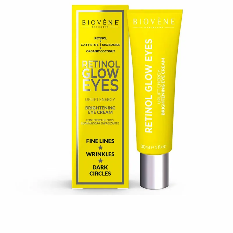 Cremă de ochi, Biovène, Retinol Glow Eyes, cremos, alb Crema — preț și oferte