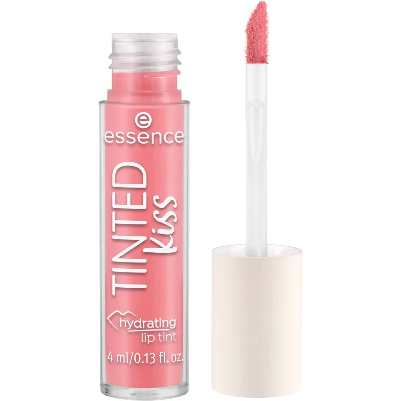 Ruj lichid hidratant, Essence, Tinted Kiss Nr. 01, roz — preț și oferte