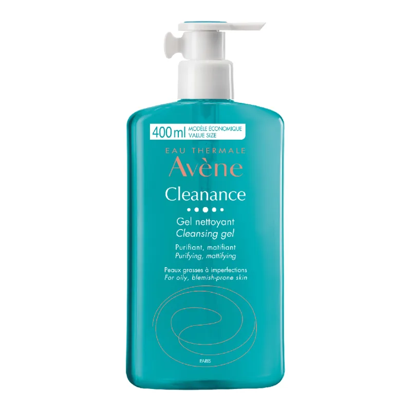 Gel de curatare pentru ten gras cu tendinta acneica Cleanance, 400 ml, Avene — preț și oferte