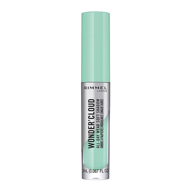 Fard de pleoape lichid, Rimmel London, Wonder'Cloud 007, menta, 2 ml — preț și oferte