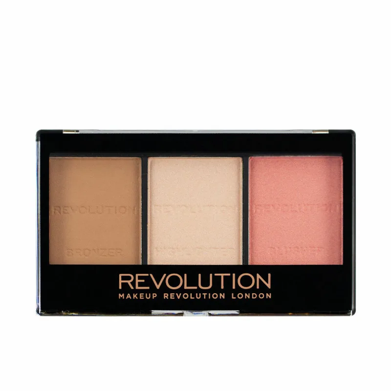 Kit contur și sculptare, Makeup Revolution, Ultra Fair C01, 11g — preț și oferte