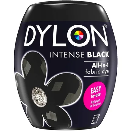 Vopsea textilă, Dylon, Intense Black, 350g — preț și oferte