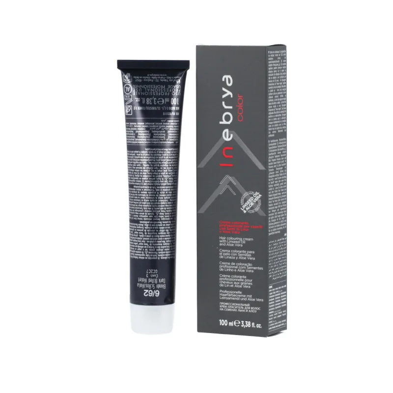 Vopsea permanentă, Inebrya, 6/62 Blond închis roșu violet, 100 ml — preț și oferte