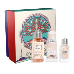 Set Cadou, L'Occitane, Néroli & Orchidée, gel de duș și cremă de mâini