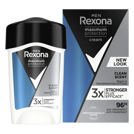 Deodorant crema, Rexona, Maximum Protection, 45 ml — preț și oferte