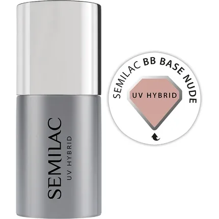 Lac bază unghii, Semilac, BB Nude, 7 ml — preț și oferte