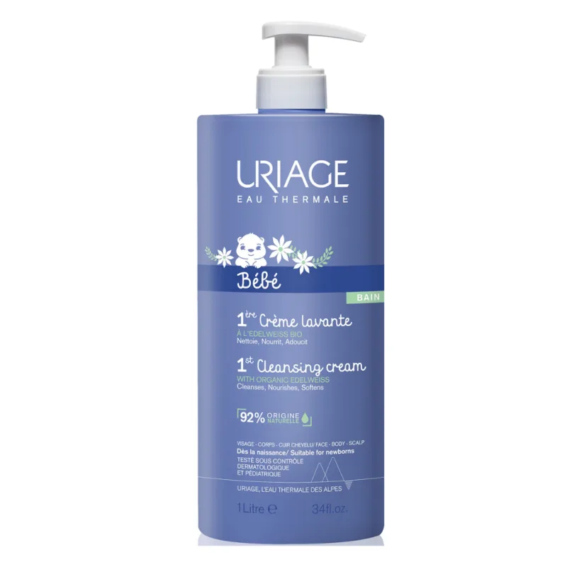 Crema de curatare 1er Bebe, 1000ml, Uriage — preț și oferte