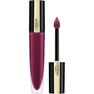 Ruj lichid, L'Oreal Paris, Rouge Signature Metallic, 204 Voodoo, 1 bucată
