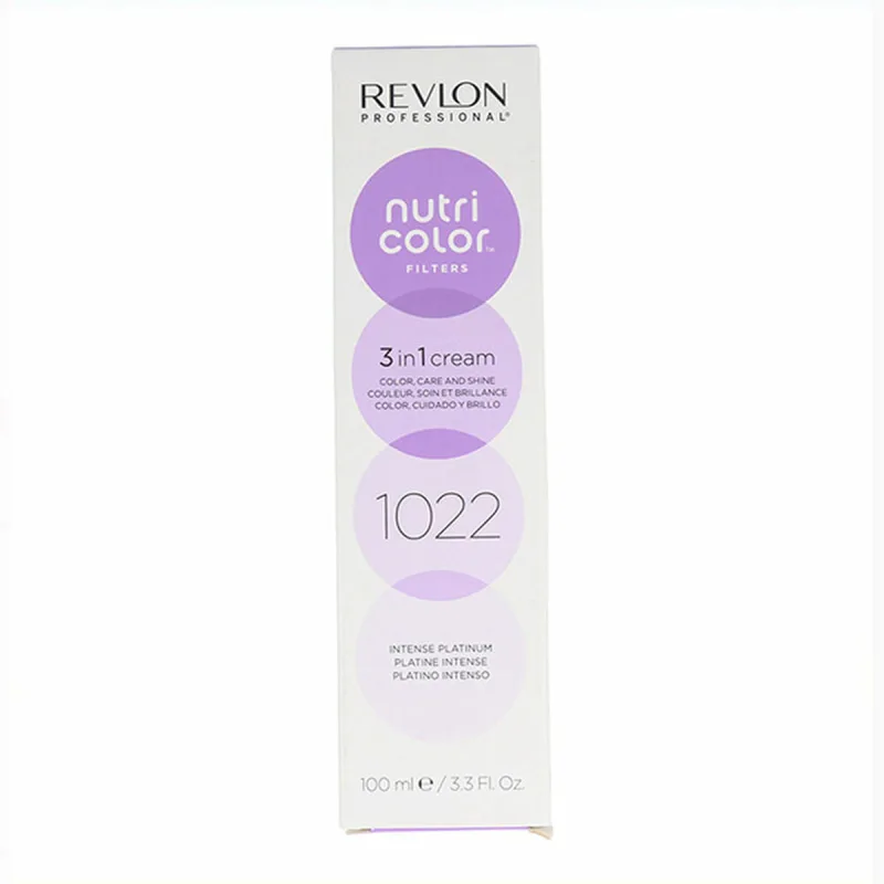 Vopsea semi-permanentă, Revlon, Nutri Color Filters, platinum, 100 ml — preț și oferte