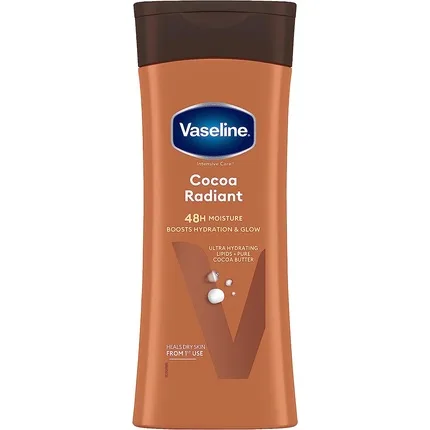 Loțiune de corp, Vaseline, Cocoa Radiant, unt de cacao, 400ml — preț și oferte