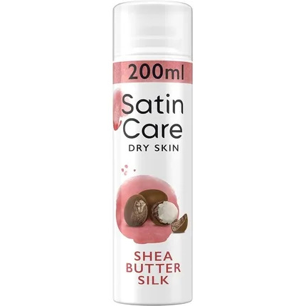 Gel de ras femei, Gillette Satin Care, 200 ml, unt de shea — preț și oferte