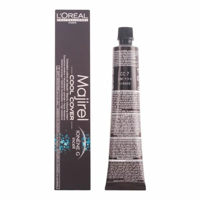 Vopsea de păr, L'Oréal Professionnel Majirel Cool Cover CC 7, Blond, 50ml — preț și oferte