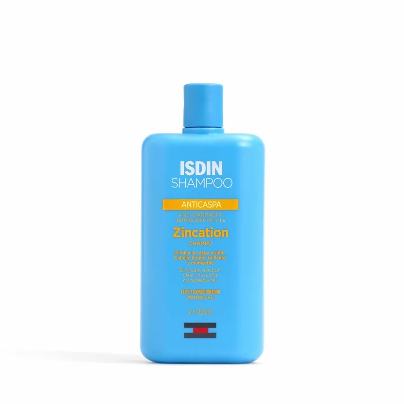 Șampon anti-mătreață, Isdin, Zincation, alb, 300 ml — preț și oferte