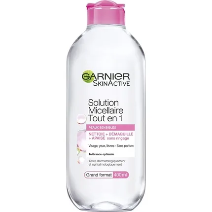 Soluție micelară, Garnier, Skin Active, pentru piele sensibilă, 400ml — preț și oferte