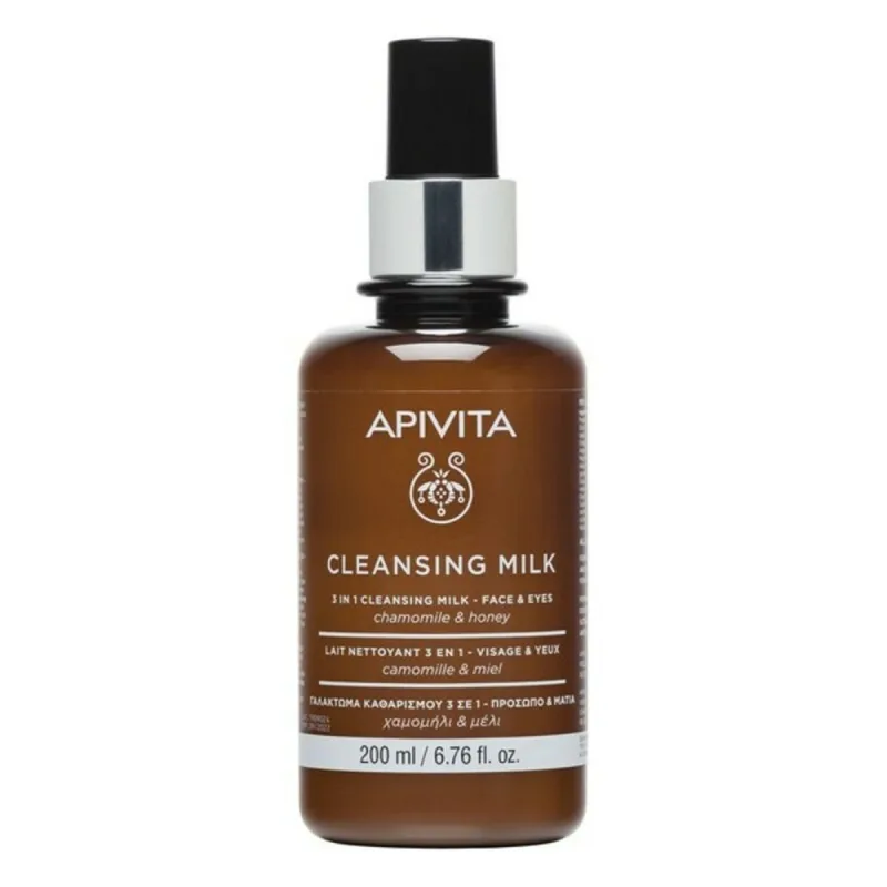 Lapte demachiant, Apivita, 3in1, 200 ml — preț și oferte