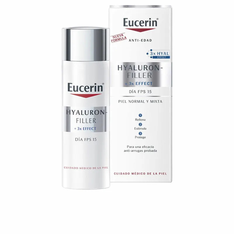 Cremă de zi, Eucerin, Hyaluron Filler, 50 ml, pentru ten mixt — preț și oferte