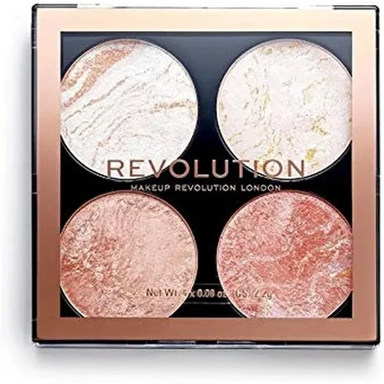 Trusă machiaj, Makeup Revolution, Cheek Kit, tonuri neutre — preț și oferte