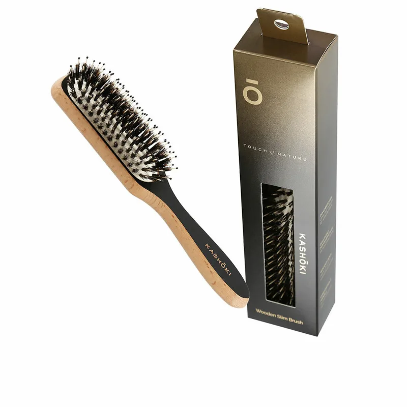 Perie de păr, Tb Tools For Beauty, Kashhoki Touch, bicolor, design subțire — preț și oferte