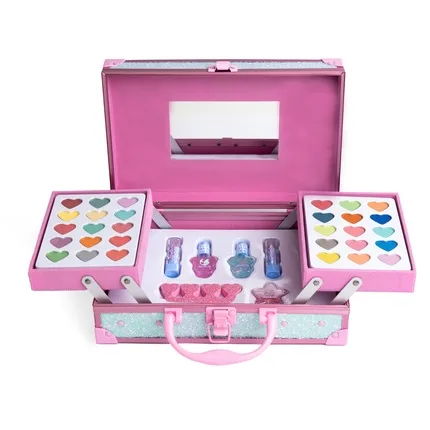 Set Machiaj Trei Niveluri, Martinelia, roz, design sirenă — preț și oferte