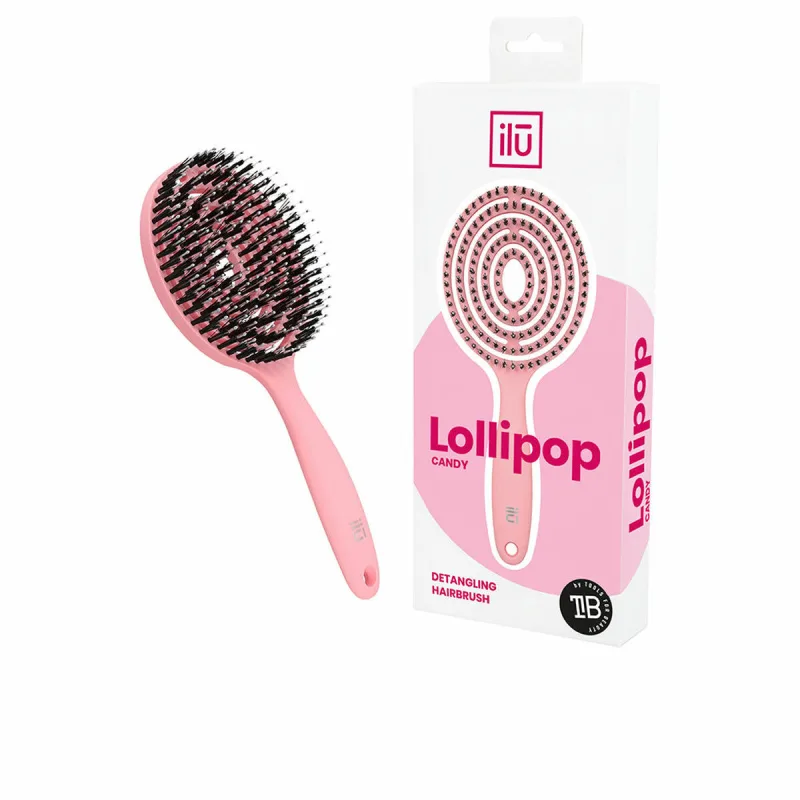 Perie păr rotundă, Tb Tools For Beauty, Lollipop Pink, ușoară — preț și oferte