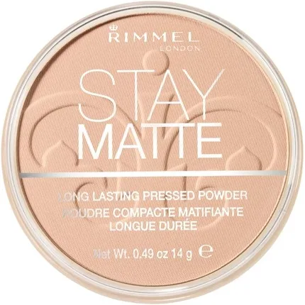 Pudră compactă față, Rimmel London, Stay Matte 007 Mohair, 14g — preț și oferte