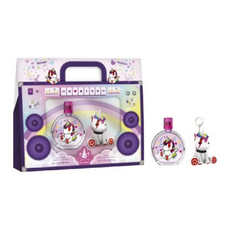 Parfum Eau de Toaletă, Eau My Unicorn, set 2 piese, 50 ml, cu luciu — preț și oferte