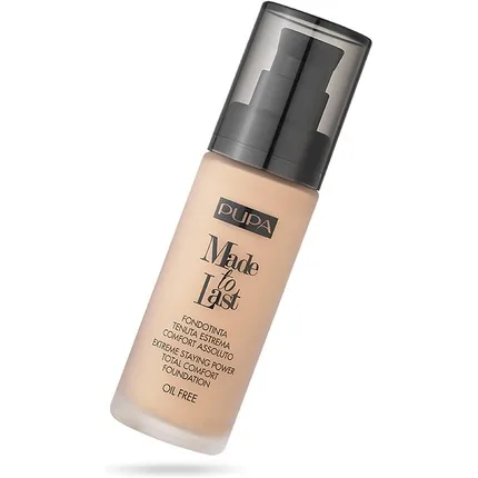 Fond de ten, PUPA Milano, Made To Last, 30ml, nisip — preț și oferte