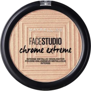 Pulbere iluminatoare, Maybelline, Master Chrome Extreme, Molten Gold