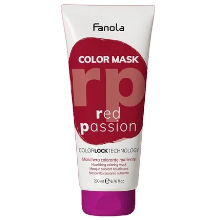 Masca pentru păr, Fanola, Color Mask, roșu, 200 ml — preț și oferte