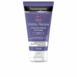 Cremă de mâini, Neutrogena, Visibly Renew, SPF20, 75ml