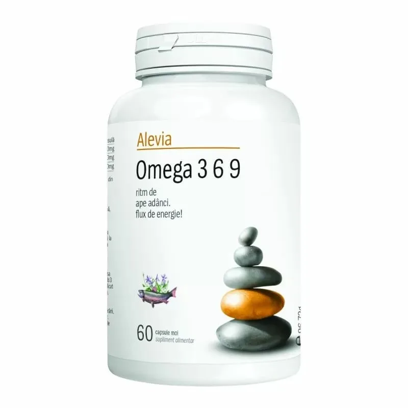 ALEVIA Omega 3-6-9, 40 cpr — preț și oferte