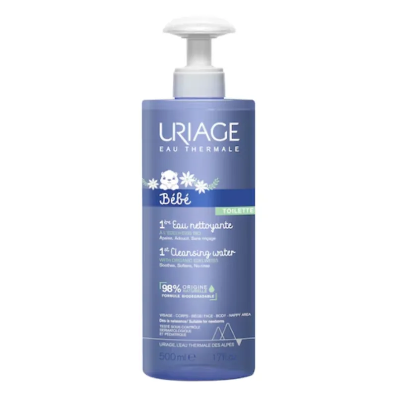 Apa de curatare 1er Bebe, 500 ml, Uriage — preț și oferte