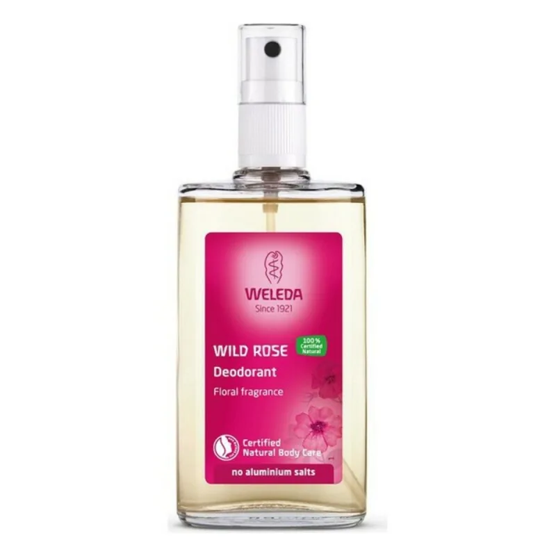 Deodorant, Weleda, Wild Rose, 100 ml, unicex — preț și oferte