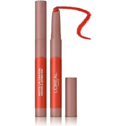 Ruj mat, L'Oréal Paris, Infallible Matte Lip Crayon, caramel L'OREAL PARIS — preț și oferte