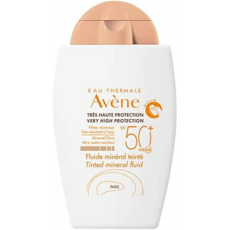 Protecție solară, Avène, Fluid mineral colorat SPF 50+, 40ml AVENE — preț și oferte