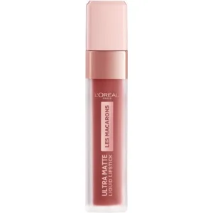 Ruj lichid, L'Oreal Paris, Les Macarons, Mon Caramel, nuanță și mat, 31g