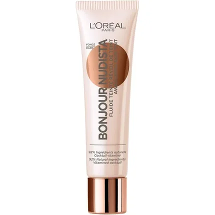 Cremă colorantă față, L'Oreal Paris, Bonjour Nudista, nuanță închisă Crema — preț și oferte
