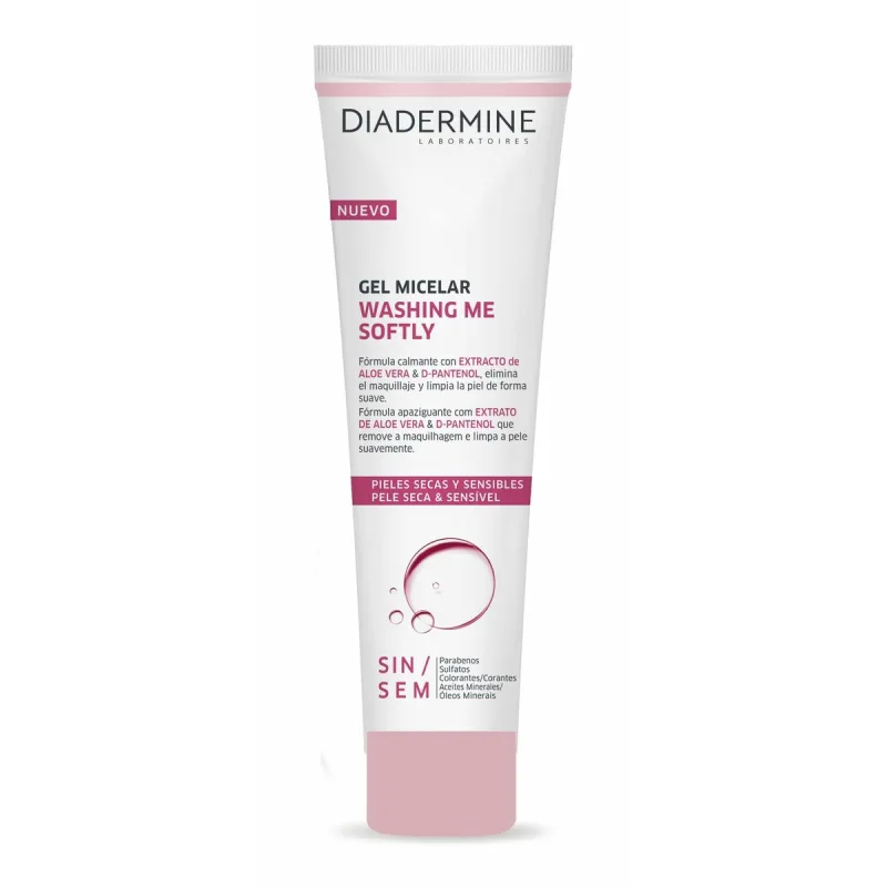 Gel de spălare micelar Diadermine 150 ml, transparent — preț și oferte
