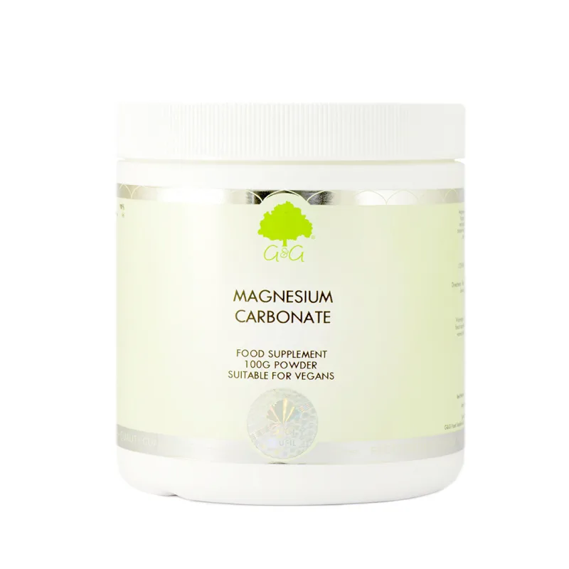 Magneziu carbonat, 100 g pulbere G&G Vitamins — preț și oferte