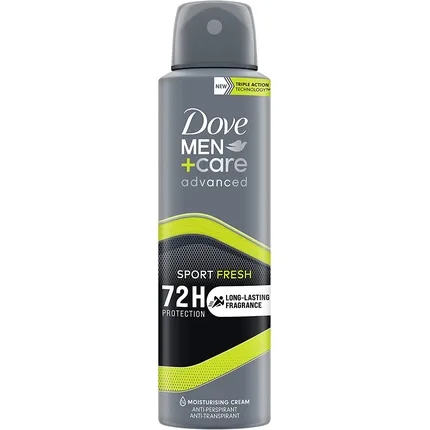 Deodorant aerosol, Dove, Men Care Advanced, sport, 150 ml — preț și oferte