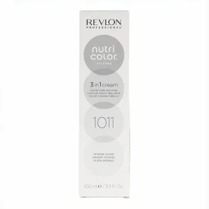 Cremă colorantă păr, Revlon, Nutri Color Filters 1011, argintiu intens, 100 ml