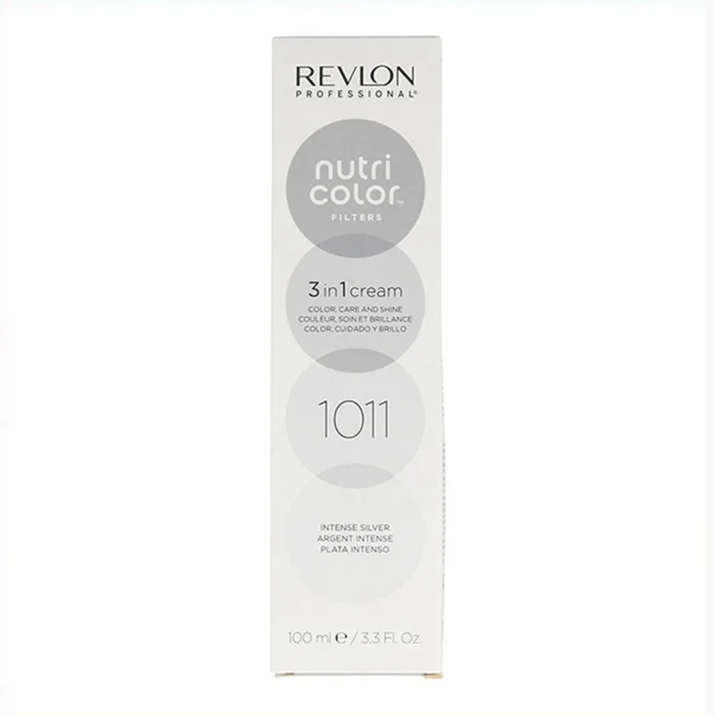 Cremă colorantă păr, Revlon, Nutri Color Filters 1011, argintiu intens, 100 ml Crema — preț și oferte