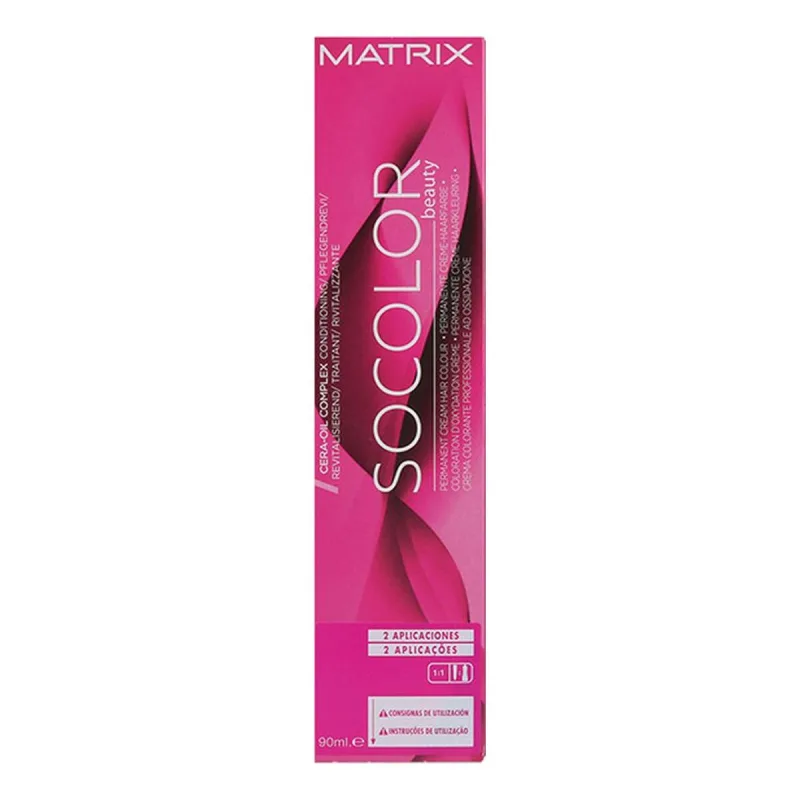 Vopsea permanentă, Matrix, Socolor Beauty, blond deschis auriu, 90 ml — preț și oferte