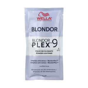 Pulbere decolorantă, Wella, Blondor Plex, albastru, 30 g